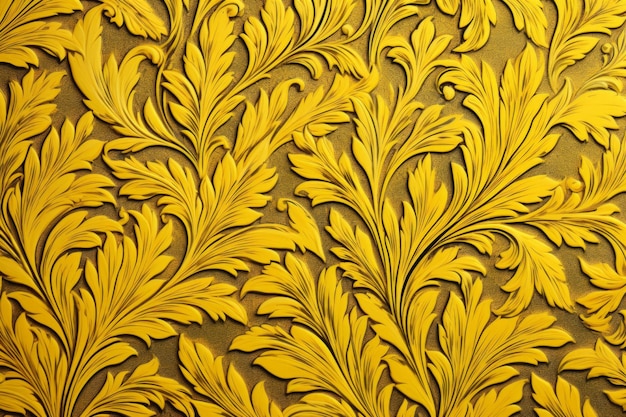 Foto fondo floral amarillo