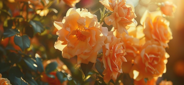 Fondo de flores al aire libre