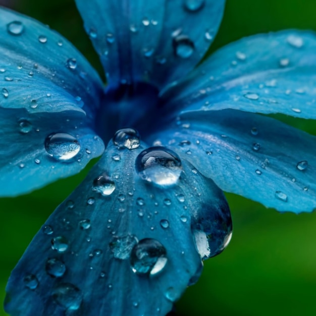 Fondo de flores azules