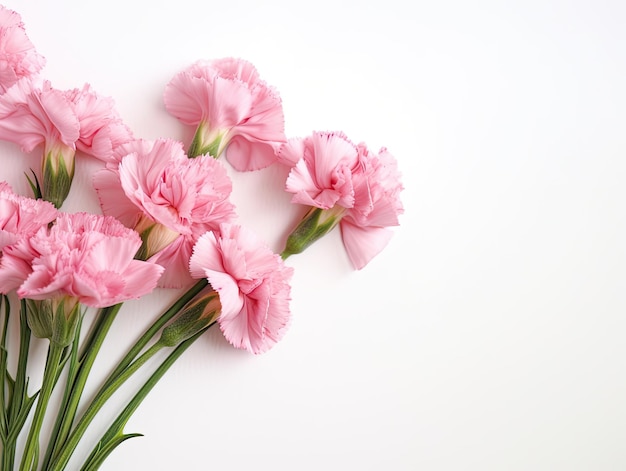 Un fondo de flores delicadas