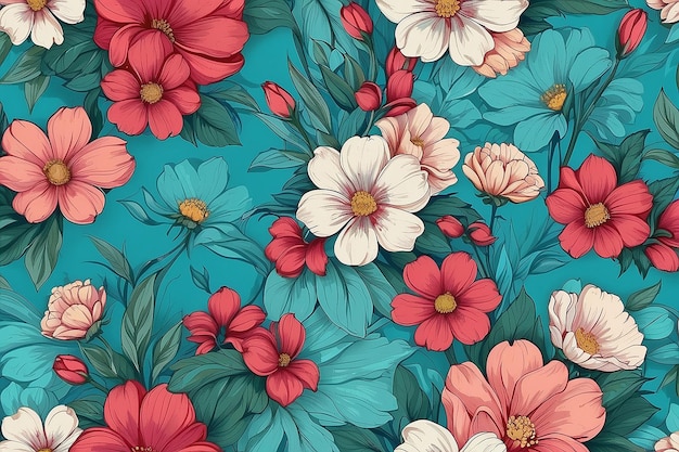 Fondo de las flores