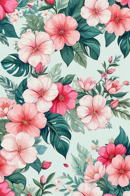 Fondo de las flores