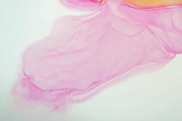 Fondo fluido de color abstracto, pintura de alcohol dibujada a mano, técnica de tinta líquida