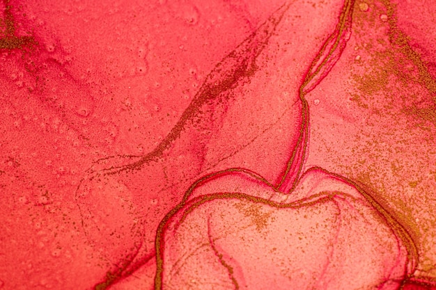 Fondo fluido de color brillante abstracto, pintura de alcohol dibujada a mano, textura de técnica de tinta líquida para el diseño de fondo