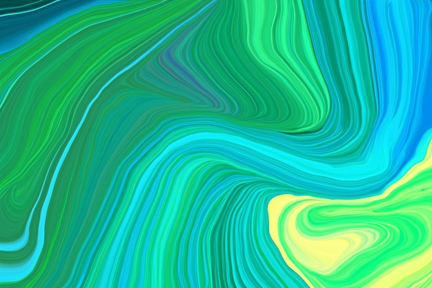 El fondo fluido de color verdadero