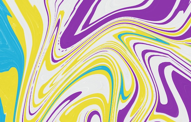 Fondo de flujo colorido moderno Color de onda Forma líquida Diseño abstracto Color Líquido dinámico