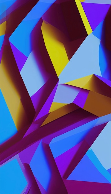 Fondo de formas geométricas abstractas y coloridas