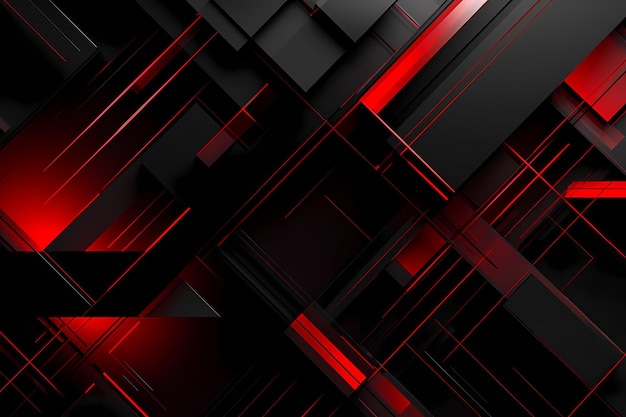 fondo de formas geométricas rojas abstractas