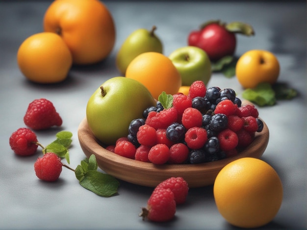 Un fondo de fotografía de alimentos