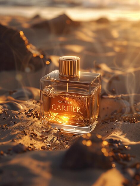 Fondo de fotografía de perfume de lujo personalizado