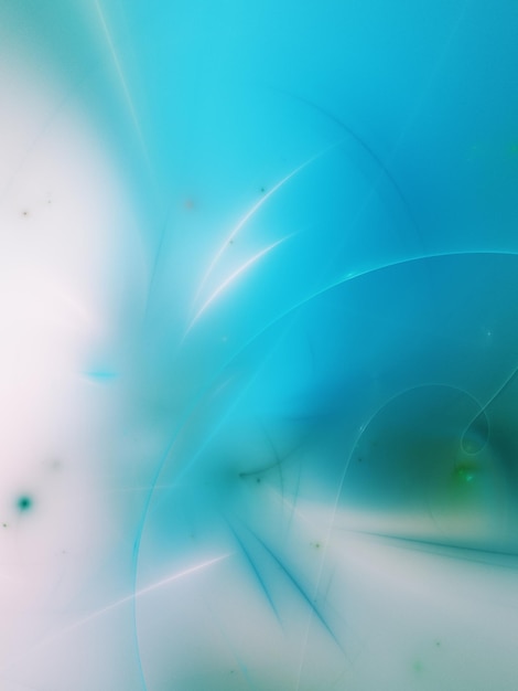 fondo fractal abstracto azul ilustración de renderización en 3D
