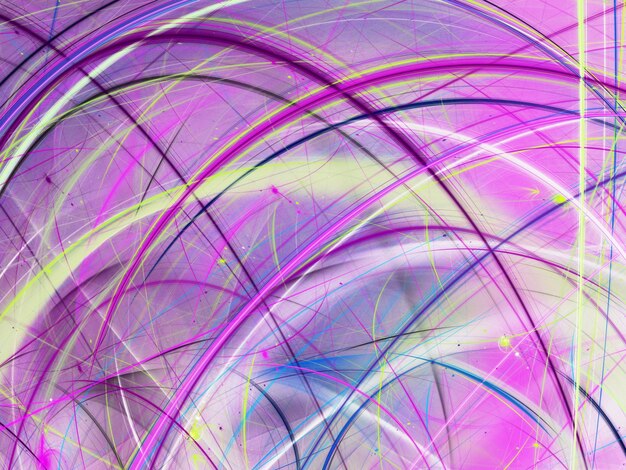 fondo fractal abstracto púrpura ilustración de renderización en 3D