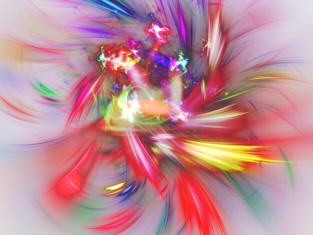 Fondo fractal abstracto