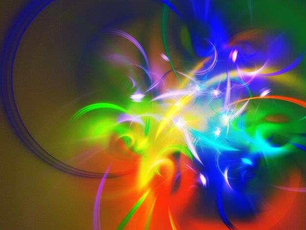 Fondo fractal abstracto