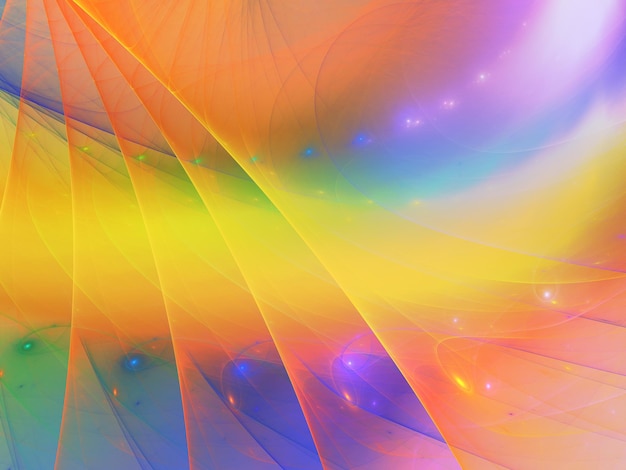 Fondo fractal abstracto