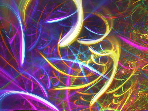 Fondo fractal abstracto