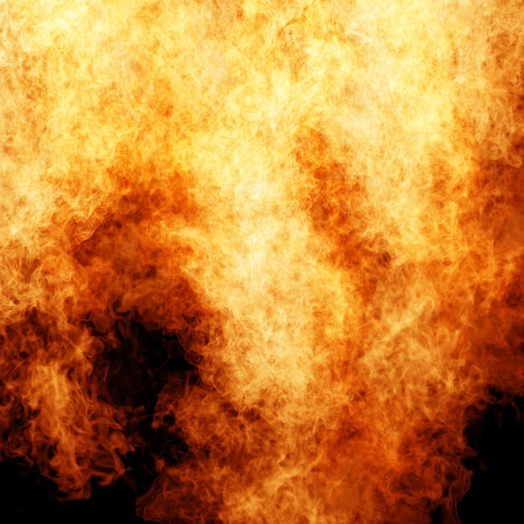 fondo de fuego
