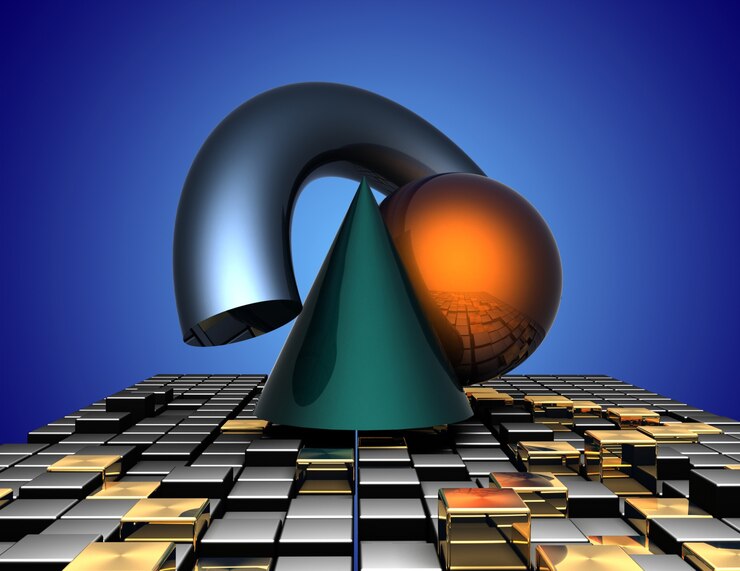 Foto fondo futurista abstracto 3d. ilustración 3d