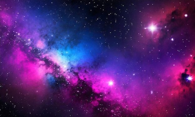 Fondo de galaxia espacio oscuro púrpura