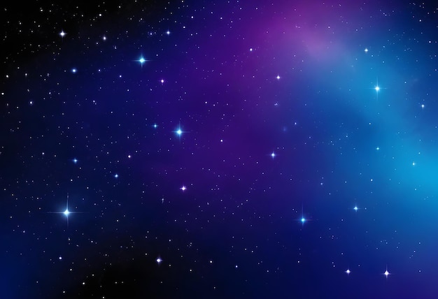 Fondo galaxia realista