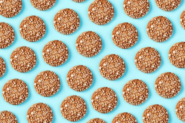 Fondo de galletas de avena