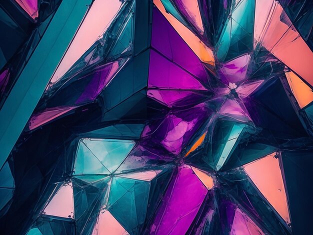 Foto fondo de geometría abstracta