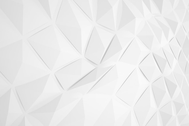 Fondo de geometría mínima blanco