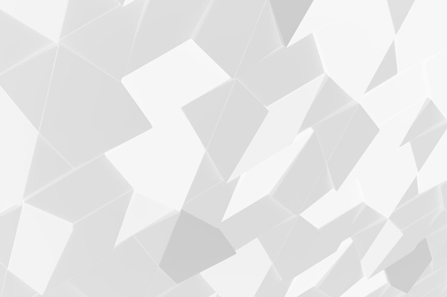 Fondo de geometría mínima blanco