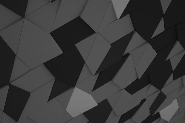 Fondo de geometría mínima monocromático oscuro