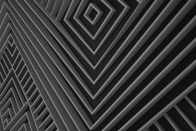 Fondo de geometría mínima monocromo oscuro