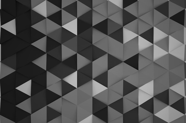 Fondo de geometría mínima monocromo oscuro