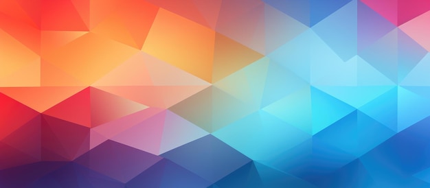 Fondo geométrico abstracto con diseño de gradiente colorido