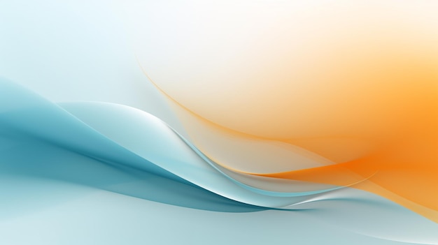 Un fondo geométrico abstracto naranja y azul