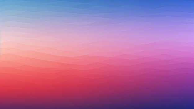 Fondo geométrico abstracto con ondas de gradiente rosado y azul