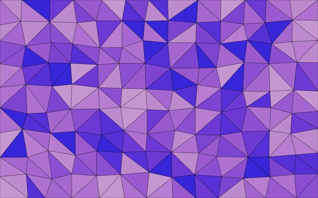 Fondo geométrico abstracto de polígono triangular con gradiente colorido