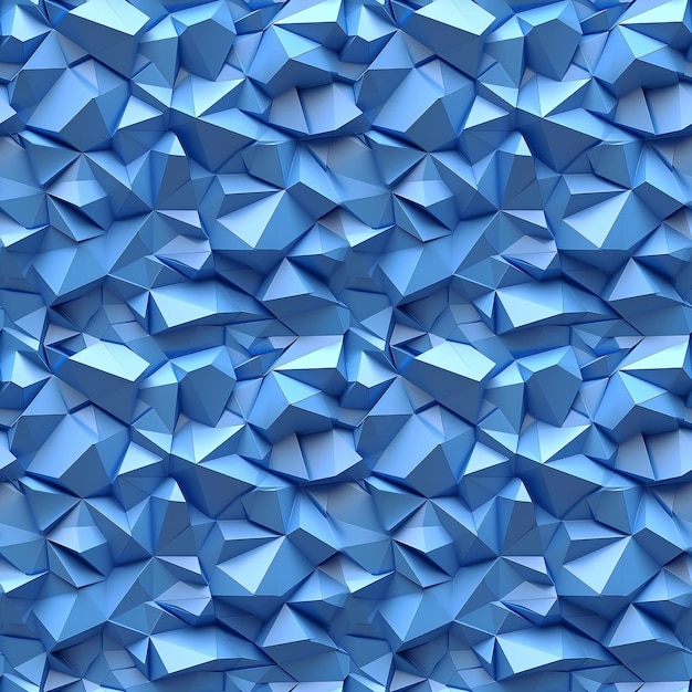 Foto fondo geométrico azul abstracto en 3d