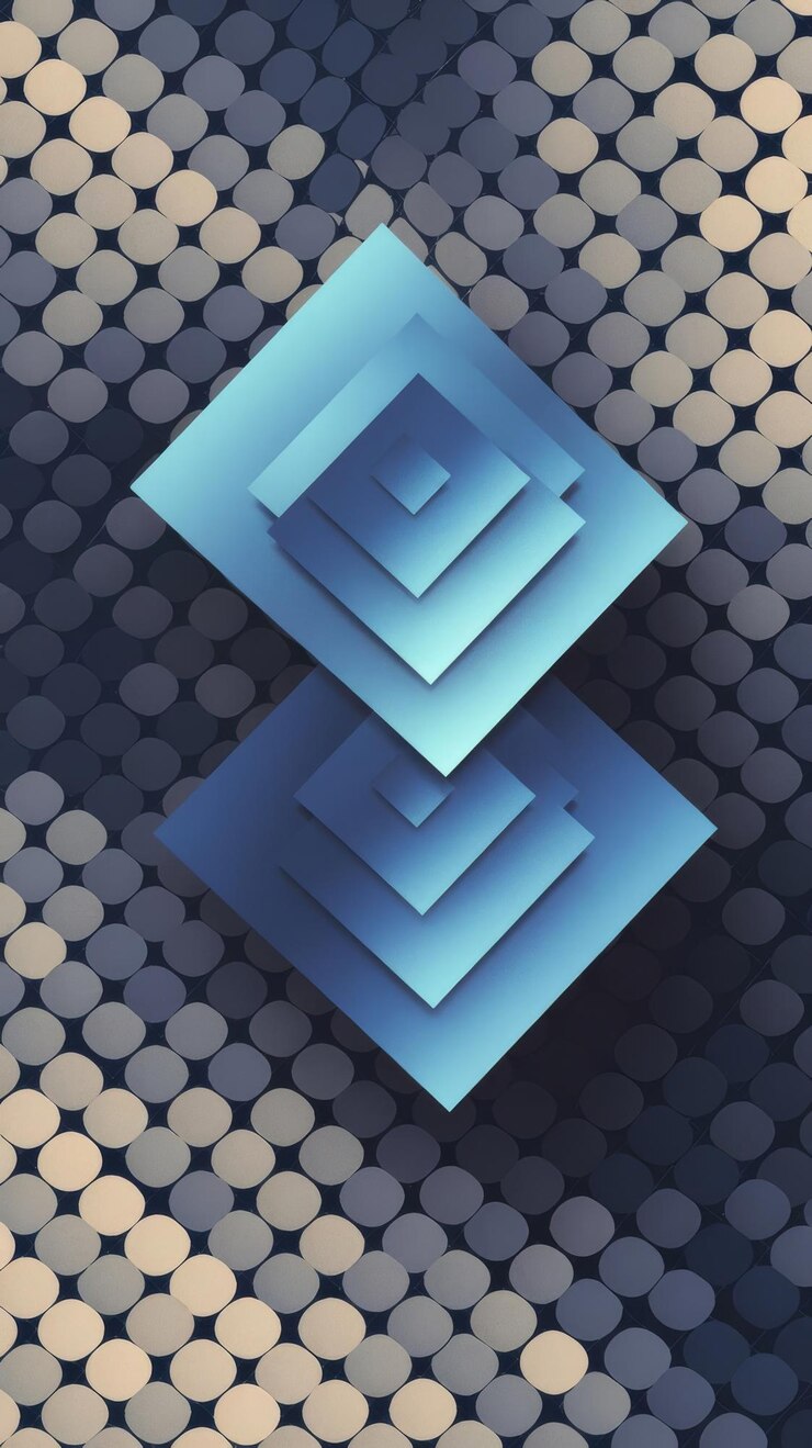 Foto fondo geométrico azul y gris abstracto