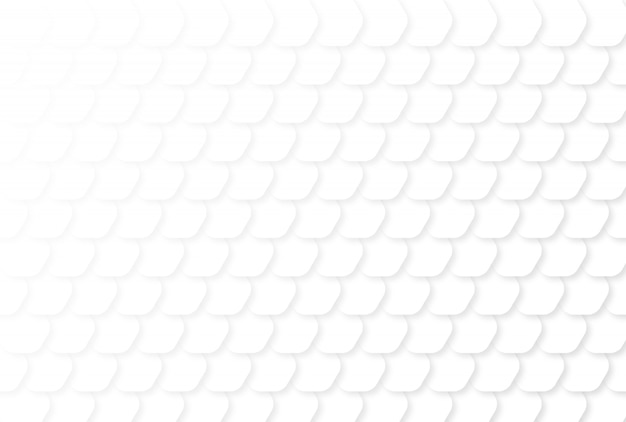Fondo geométrico blanco abstracto