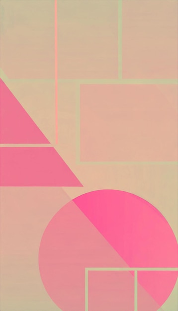 Fondo geométrico con formas de colores