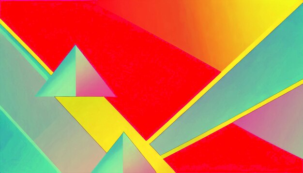 Fondo geométrico con formas de colores