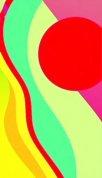Fondo geométrico plano abstracto