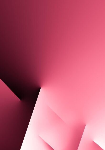 Fondo geométrico rosa abstracto con líneas diseño minimalista