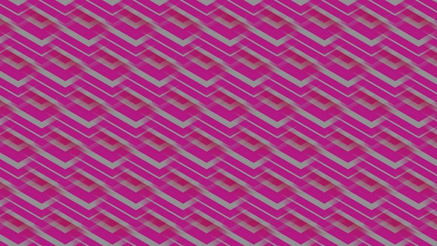 Fondo geométrico rosa y morado con un patrón en zigzag rosa.