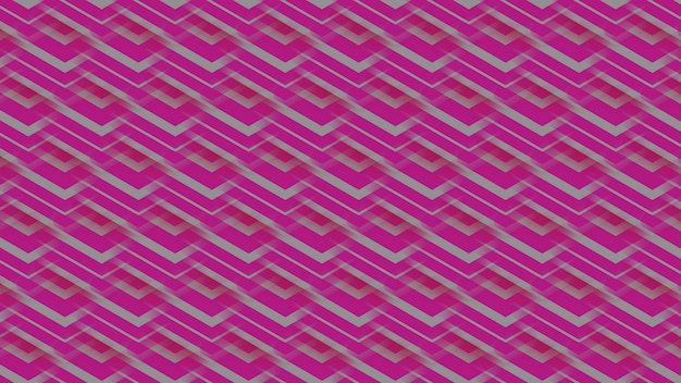 Fondo geométrico rosa y morado con un patrón en zigzag rosa.