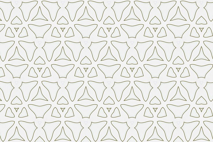 Foto fondo geométrico simétrico ligero simple para diseño y decoración. patrón de repetición de formas para el fondo blanco del sitio