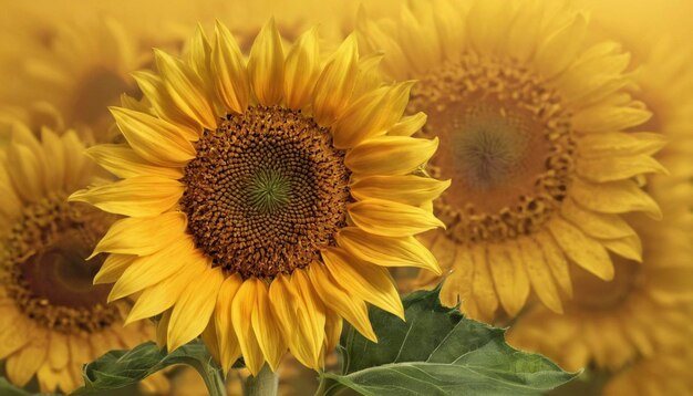 Fondo De Girasol