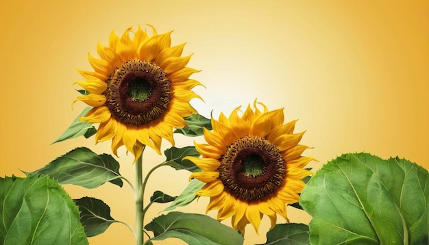 Fondo De Girasol