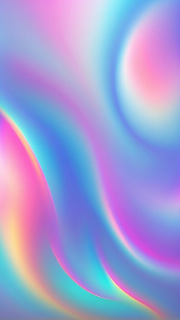 Un fondo giratorio de gradiente colorido con un arco iris de colores