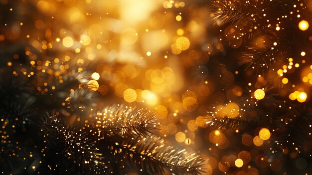 El fondo de glitter bokeh
