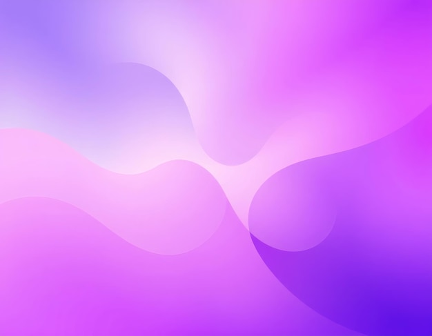 Fondo de gradiente abstracto con ondas púrpuras y rosas suaves
